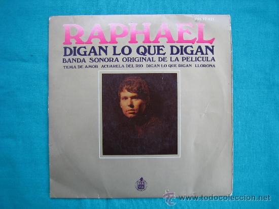 Discos de vinilo: Singels Raphael a&ntilde;o 1969 - Foto 1