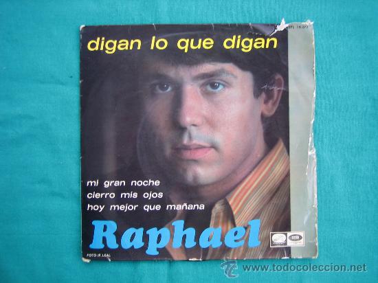 Discos de vinilo: Singels Raphael a&ntilde;o 1967 - Foto 1