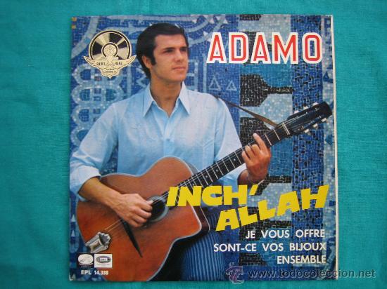 Discos de vinilo: Singels Adamo a&ntilde;o 1967 - Foto 1
