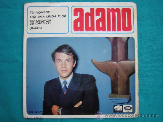 Discos de vinilo: Singels Adamo a&ntilde;o 1966 - Foto 1