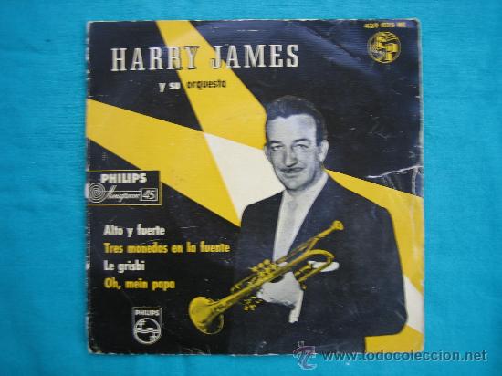 Discos de vinilo: Singels Harry James y su Orquesta a&ntilde;o 1958 - Foto 1