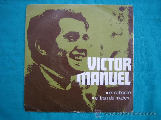 Discos de vinilo: Singels Victr Manuel a&ntilde;o 1970 - Foto 1