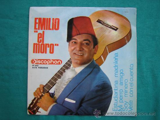 Discos de vinilo: Singels Emilio el Moro a&ntilde;o 1965 - Foto 1