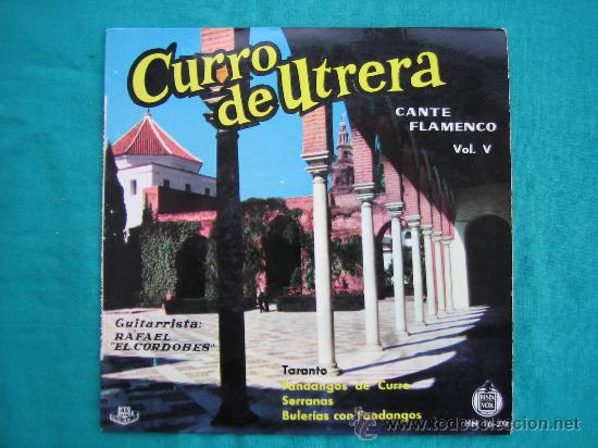 Discos de vinilo: Singels Curro de Utrera a&ntilde;o 1960 - Foto 1