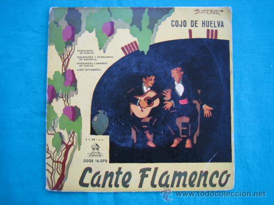 Discos de vinilo: Singels Cojo de Huelva a&ntilde;o 1958 - Foto 1