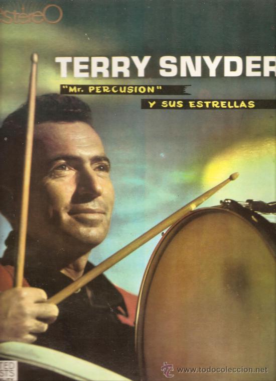 Discos de vinilo: LP TERRY SNYDER - MR. PERCUSION Y SUS ESTRELLAS - Foto 1