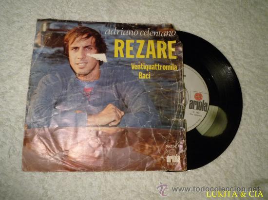 Discos de vinilo: ADRIANO CELENTANO - REZARE - Foto 1