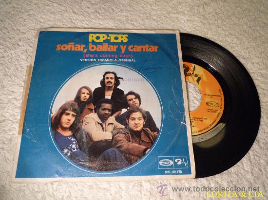 Discos de vinilo: POP-TOPS - SO&Ntilde;AR, BAILAR Y CANTAR - Foto 1