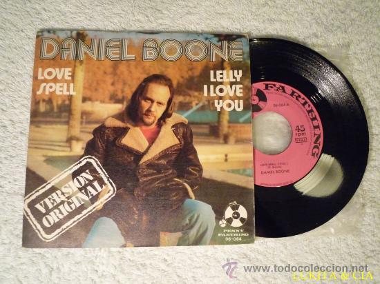 Discos de vinilo: DANIEL BOONE - LOVE SPELL - Foto 1