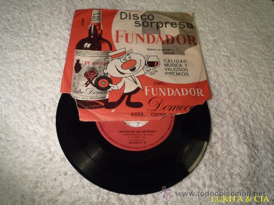 Discos de vinilo: EXITOS DE LOS BRINCOS - DISCO SORPRESA FUNDADOR
