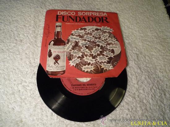 Discos de vinilo: CANCIONES DEL MOMENTO - DISCO SORPRESA FUNDADOR - Foto 1