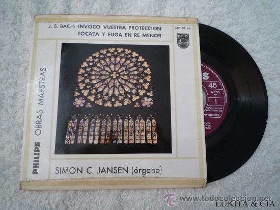 Discos de vinilo: J.S. BACH - INVOCO VUESTRA PROTECCI&Oacute;N - Foto 1