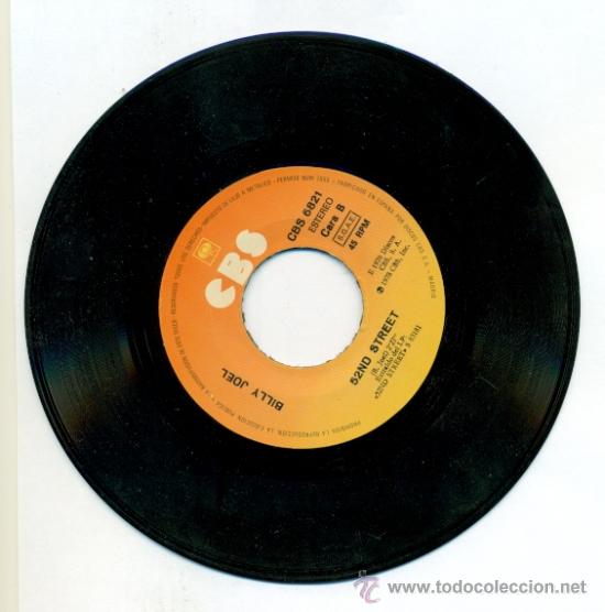 Discos de vinilo: SINGLE VINILO - BILLY JOEL - MI VIDA , MY LIFE - CBS - Foto 4