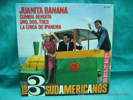 Discos de vinilo: Singels Los 3 Sudamericanos a&ntilde;o 1966 - Foto 2