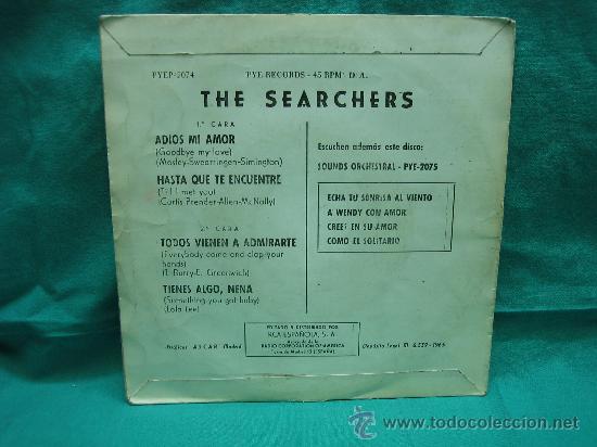 Discos de vinilo: Singels The Searchers a&ntilde;o 1965 - Foto 2