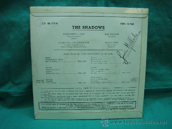 Discos de vinilo: Singels The Shadows a&ntilde;o 1962 - Foto 2