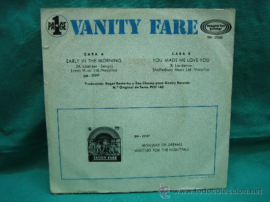Discos de vinilo: Singels Vanity Fare a&ntilde;o 1969 - Foto 2