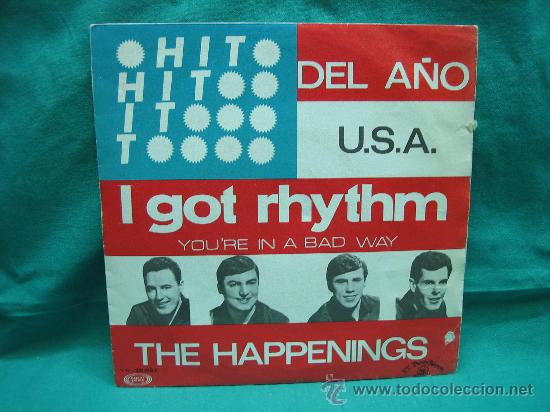 Discos de vinilo: Singels The Happenings a&ntilde;o 1967 - Foto 2