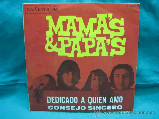 Discos de vinilo: Singels Mama&acute;s & Papa&acute;s a&ntilde;o 1967 - Foto 2