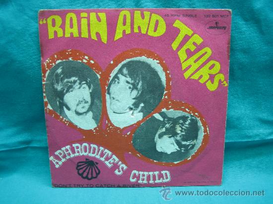 Discos de vinilo: Singels Rain and Tears a&ntilde;o 1968 - Foto 2