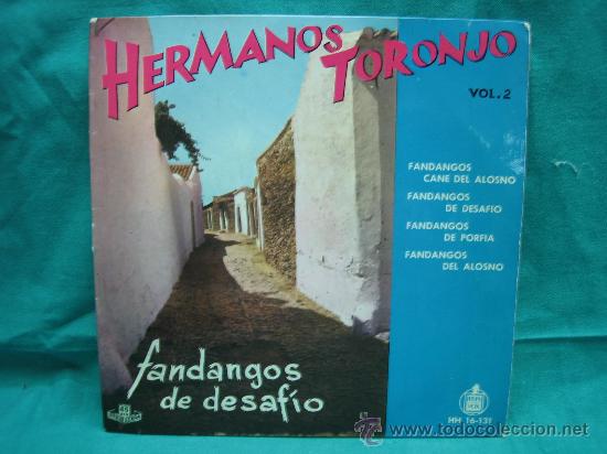 Discos de vinilo: Singels Hermanos Toronjo a&ntilde;o 1962 - Foto 1