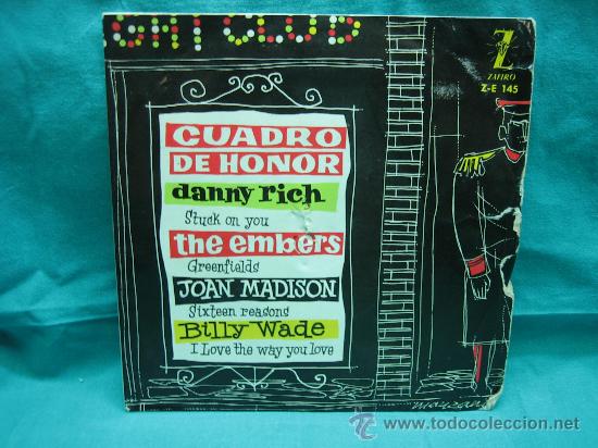 Discos de vinilo: Singels Cuadro de Honor  a&ntilde;o 1960 - Foto 1