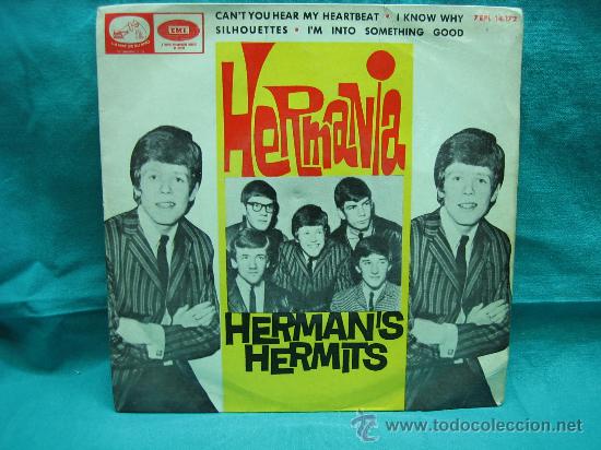 Discos de vinilo: Singels Herman&acute;s Hermits a&ntilde;o 1965 - Foto 1