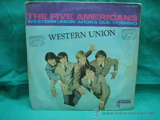 Discos de vinilo: Singels The Five Americans a&ntilde;o 1967 - Foto 1