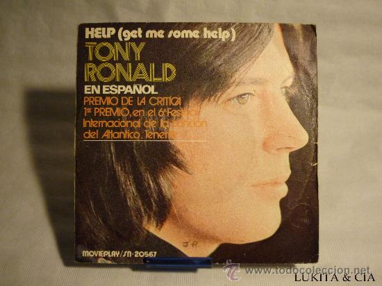 Discos de vinilo: TONY RONALD - HELP - Foto 1