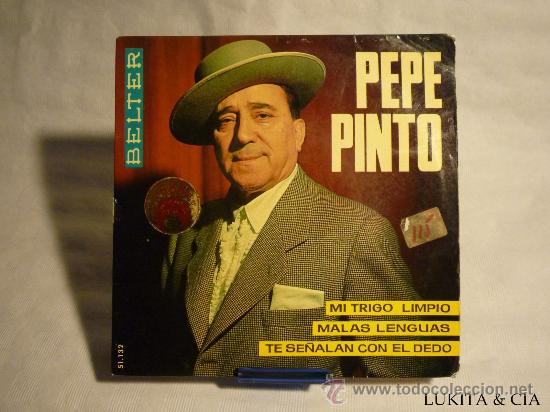 Discos de vinilo: PEPE PINTO - MI TRIGO LIMPIO - Foto 1