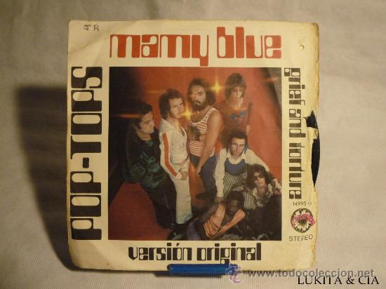 Discos de vinilo: POP - TOPS - MAMY BLUE - Foto 1