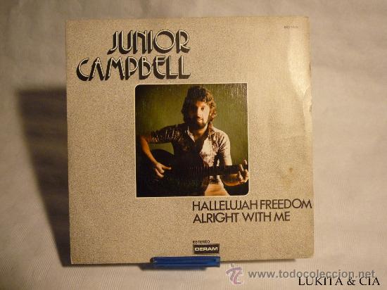 Discos de vinilo: JUNIOR CAMPBELL - HALLELUJAH FREEDOM - Foto 1