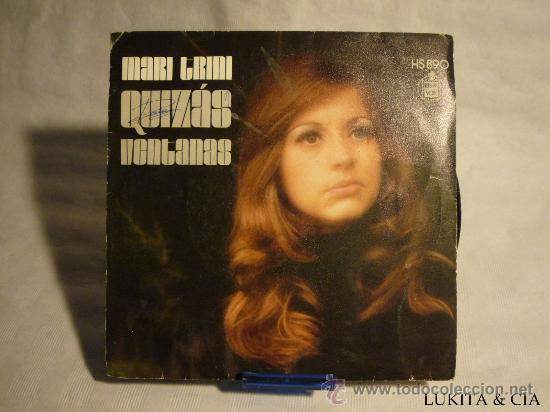 Discos de vinilo: MARI TRINI - QUIZ&Aacute;S - Foto 1