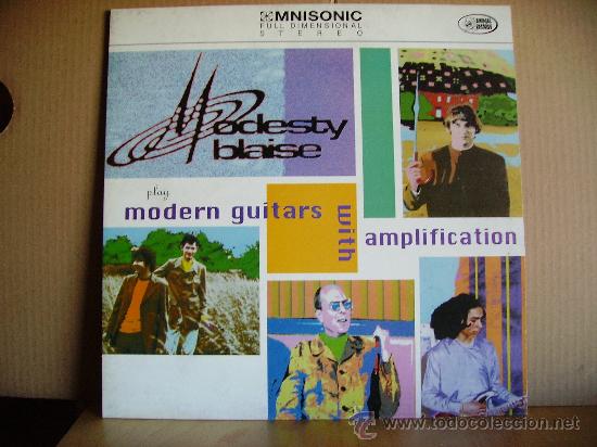 Discos de vinilo: MODESTY BLAISE ---- MODERN GUITARS WITH AMPLIFICATION - Foto 1