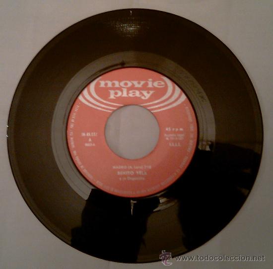 Discos de vinilo: BENITO VELA Y SU ORGANILLO. MADRID, MONISIMA - Foto 3