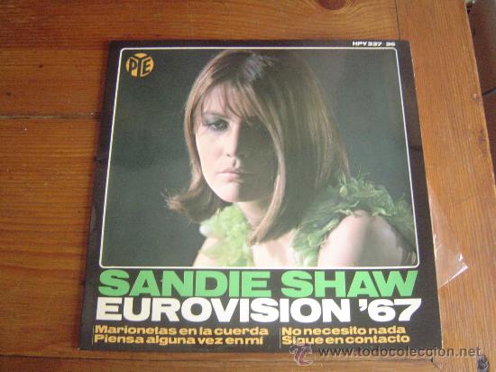 Discos de vinilo: Single Sandie Shaw. - Foto 1