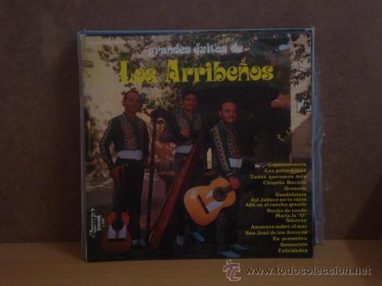 Discos de vinilo: Los Arribe&ntilde;os - Grandes Exitos de los Arribe&ntilde;os Olympo L-292 - 1975 - Foto 1