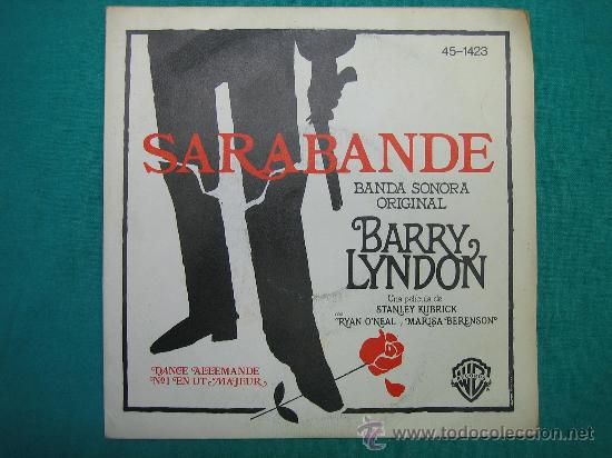 Discos de vinilo: Singels Barry Lyndon a&ntilde;o 1976 - Foto 1