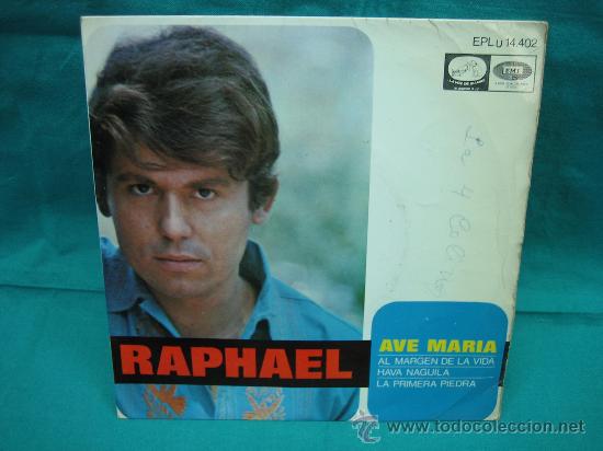 Discos de vinilo: Singels Raphael a&ntilde;o 1968 - Foto 1