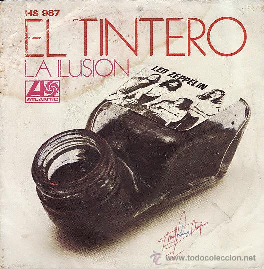 Discos de vinilo: Led zeppelin el tintero dyer maker spanish single heavy 1973 - Foto 1