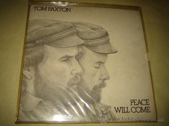 Discos de vinilo: TOM PAXTON - PEACE WILL COME - USA 1972 - Foto 1