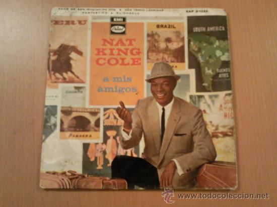 Discos de vinilo: NAT KING COLE, A MIS AMIGOS SINGLE 1960 - Foto 1