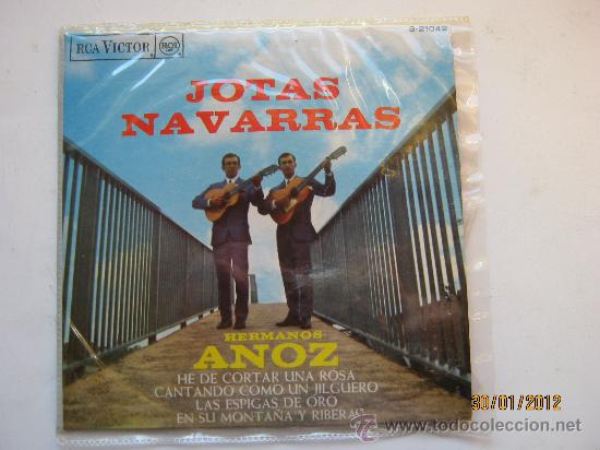 Discos de vinilo: Hnos Anoz. Jotas navarras - Foto 1
