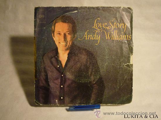 Discos de vinilo: ANDY WILLIAMS - LOVE STORY - Foto 1