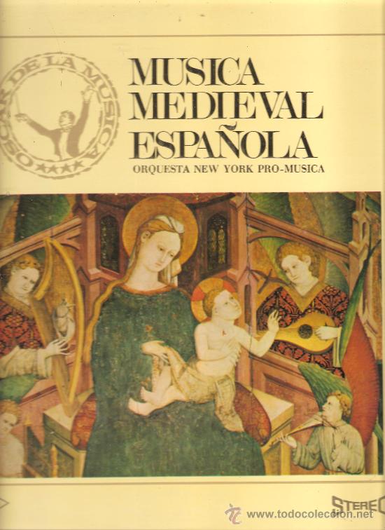 Discos de vinilo: LP ORQUESTA NEW YORK PRO-MUSICA :  MUSICA MEDIEVAL ESPA&Ntilde;OLA
