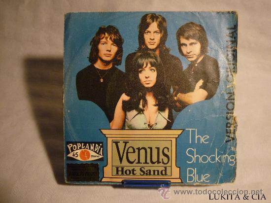 Discos de vinilo: VENUS HOT SAND - THE SHOCKING BLUE - Foto 1