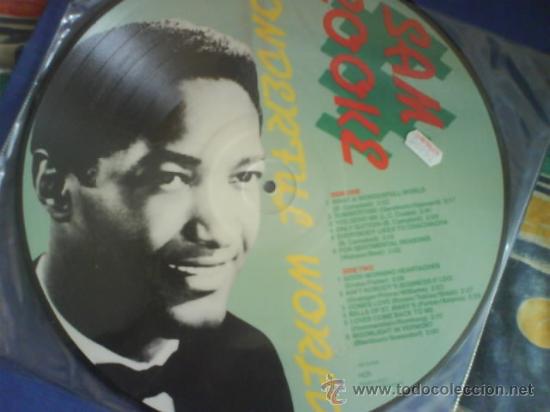 Discos de vinilo: SAM COOKE WONDERFUL WORLD PICTURE DISC - Foto 1