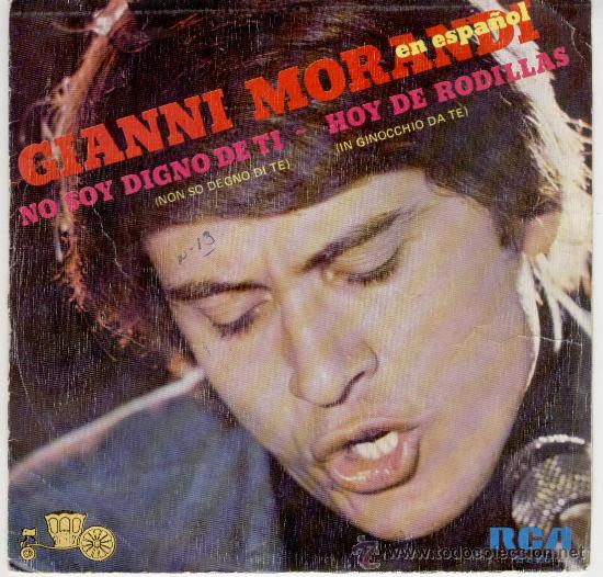 Gianni Morandi No Soy Digno De Ti Hoy De Ro Vendido En Venta