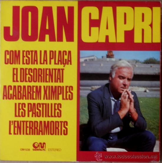 Discos de vinilo: JOAN CAPRI - MON&Ograve;LEGS (LP) 1976 - Foto 1
