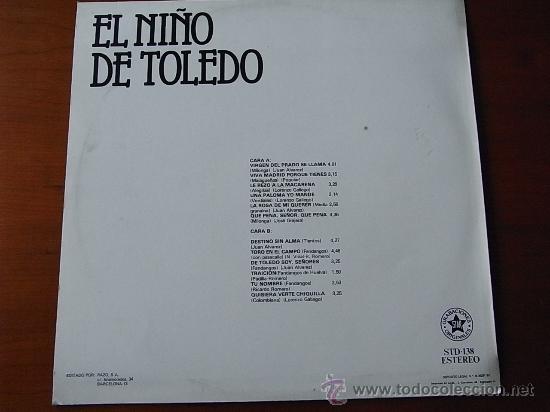 Discos de vinilo: El Ni&ntilde;o de Toledo - Foto 2